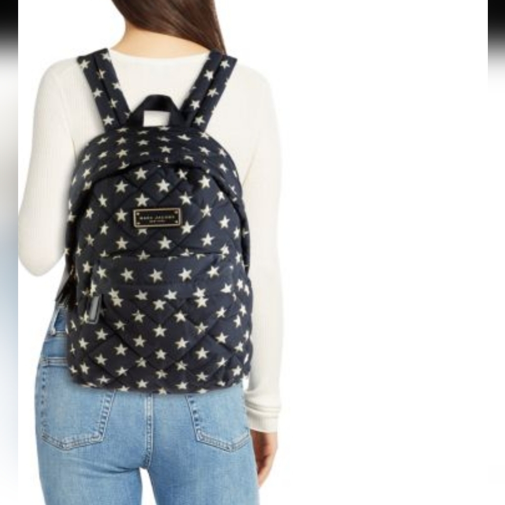 Marc Jacobs Black Backpack with Classic Design